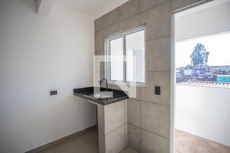 Cozinha  de apartamento para alugar com 2 quartos, 40m² em Casa Grande, Diadema