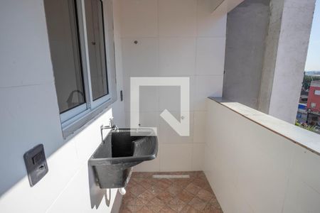 Varanda / área de serviço  de apartamento para alugar com 2 quartos, 40m² em Casa Grande, Diadema