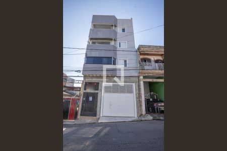 Fachada + placa  de apartamento para alugar com 2 quartos, 40m² em Casa Grande, Diadema