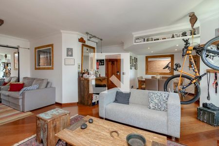 Sala de apartamento à venda com 3 quartos, 140m² em Brooklin, São Paulo