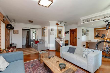 Sala de apartamento à venda com 3 quartos, 140m² em Brooklin, São Paulo