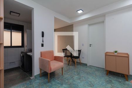 Sala de apartamento à venda com 1 quarto, 45m² em Tatuapé, São Paulo