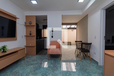 Sala de apartamento à venda com 1 quarto, 45m² em Tatuapé, São Paulo