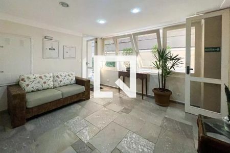 Hall social de apartamento para alugar com 1 quarto, 55m² em Indianópolis, São Paulo