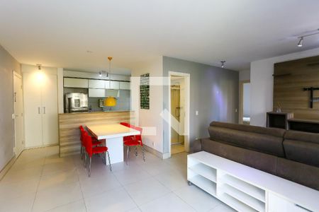 Sala de apartamento à venda com 2 quartos, 68m² em Parque Reboucas, São Paulo