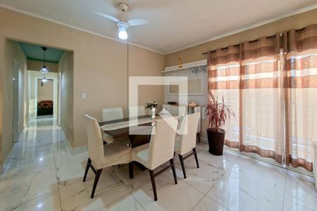 Sala de apartamento para alugar com 3 quartos, 127m² em Vila Caiçara, Praia Grande