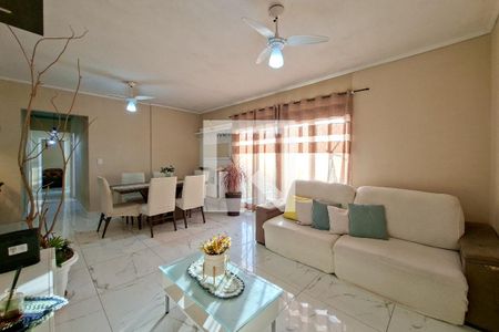 Sala de apartamento para alugar com 3 quartos, 127m² em Vila Caiçara, Praia Grande