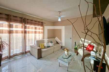 Sala de apartamento para alugar com 3 quartos, 127m² em Vila Caiçara, Praia Grande