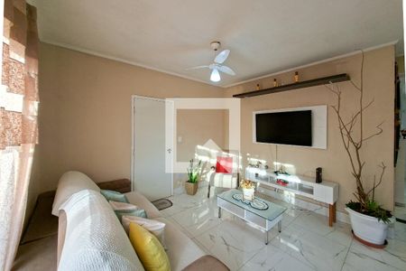 Sala de apartamento para alugar com 3 quartos, 127m² em Vila Caiçara, Praia Grande