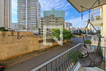 Vista da Sacada Sala de apartamento para alugar com 3 quartos, 127m² em Vila Caiçara, Praia Grande
