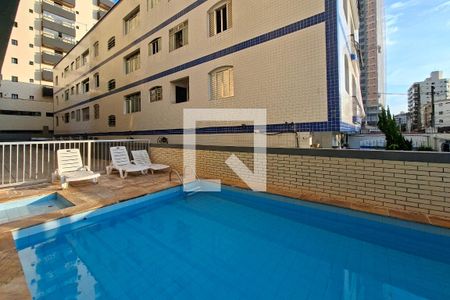 Área comum - Piscina de apartamento para alugar com 3 quartos, 127m² em Vila Caiçara, Praia Grande