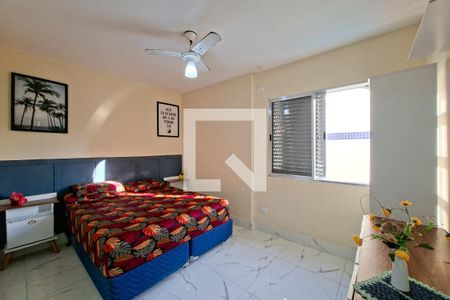 Suíte de apartamento para alugar com 3 quartos, 127m² em Vila Caiçara, Praia Grande