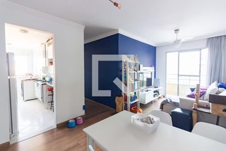 Sala de apartamento para alugar com 2 quartos, 62m² em Jaguaribe, Osasco