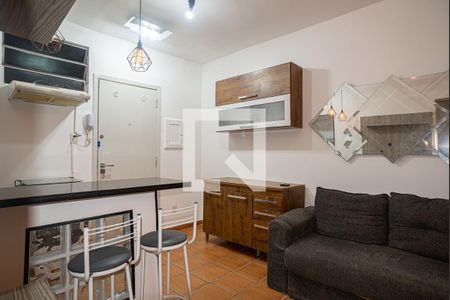 Sala de apartamento à venda com 1 quarto, 30m² em Bela Vista, São Paulo