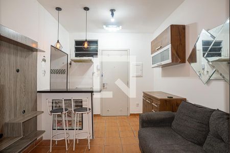 Sala de apartamento à venda com 1 quarto, 30m² em Bela Vista, São Paulo