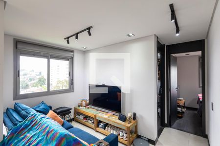 Sala de Estar de apartamento à venda com 2 quartos, 60m² em Jardim Marajoara, São Paulo
