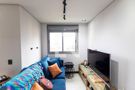 Sala de Estar de apartamento à venda com 2 quartos, 60m² em Jardim Marajoara, São Paulo