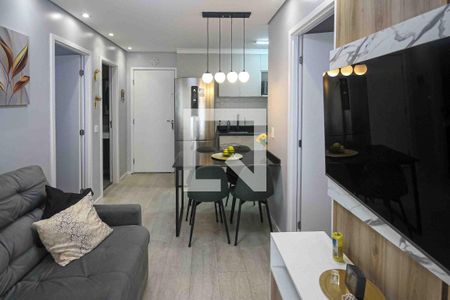 Sala e Cozinha de apartamento à venda com 2 quartos, 38m² em Vila Formosa, São Paulo
