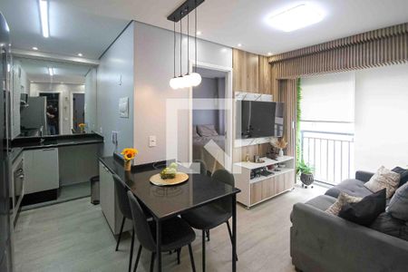 Sala e Cozinha de apartamento à venda com 2 quartos, 38m² em Vila Formosa, São Paulo