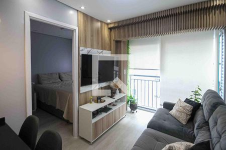 Sala e Cozinha de apartamento à venda com 2 quartos, 38m² em Vila Formosa, São Paulo