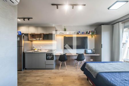 Studio de kitnet/studio para alugar com 1 quarto, 24m² em Vila Cordeiro, São Paulo