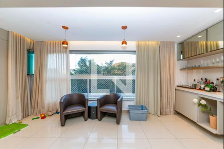 Varanda da Sala de apartamento para alugar com 4 quartos, 113m² em Buritis, Belo Horizonte