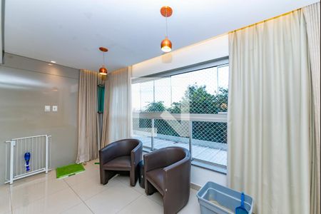 Varanda da Sala de apartamento para alugar com 4 quartos, 113m² em Buritis, Belo Horizonte