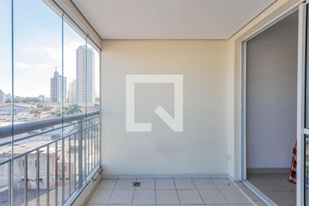 Varanda da Sala de apartamento para alugar com 2 quartos, 68m² em Vila Brasilio Machado, São Paulo