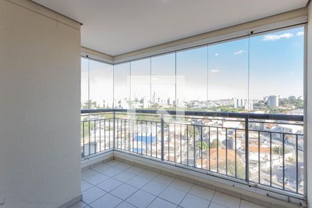 Varanda da Sala de apartamento para alugar com 2 quartos, 68m² em Vila Brasilio Machado, São Paulo