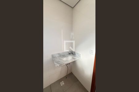 Banheiro da Suíte de apartamento à venda com 2 quartos, 67m² em Jardim Santo Alberto, Santo André
