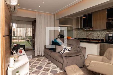 Sala de apartamento à venda com 3 quartos, 83m² em Barra Funda, São Paulo