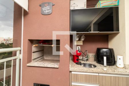 Varanda da Sala de apartamento à venda com 3 quartos, 83m² em Barra Funda, São Paulo