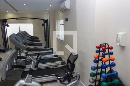 Área comum - Academia de apartamento à venda com 3 quartos, 80m² em Campininha, São Paulo