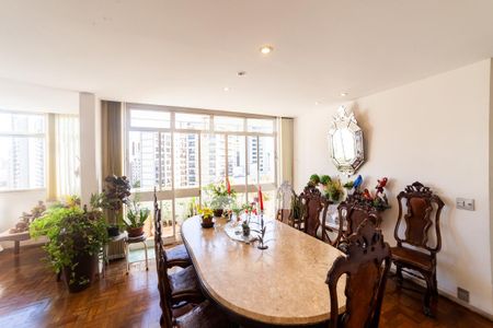 Sala de Jantar de apartamento à venda com 6 quartos, 450m² em Funcionários, Belo Horizonte