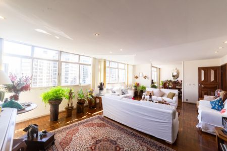 Sala de apartamento à venda com 6 quartos, 450m² em Funcionários, Belo Horizonte