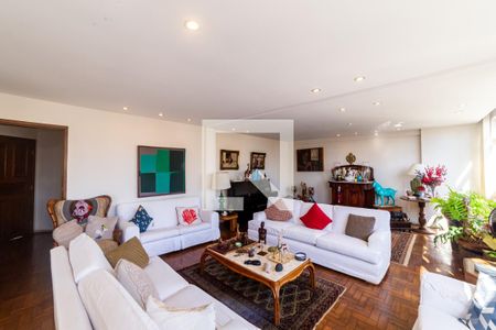 Sala de apartamento à venda com 6 quartos, 450m² em Funcionários, Belo Horizonte