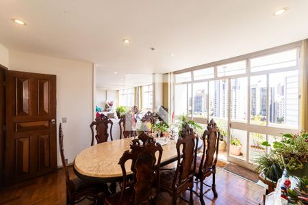 Sala de Jantar de apartamento à venda com 6 quartos, 450m² em Funcionários, Belo Horizonte