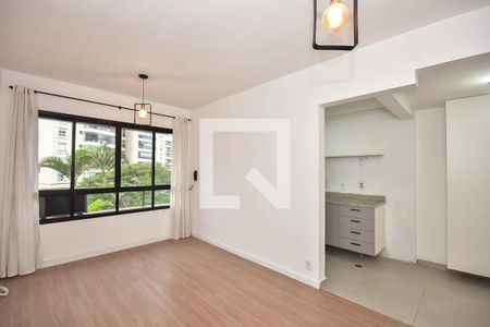 Sala de apartamento à venda com 1 quarto, 47m² em Morumbi, São Paulo