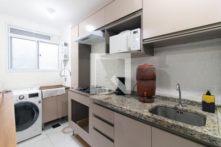 Cozinha de apartamento à venda com 3 quartos, 65m² em Cavalhada, Porto Alegre