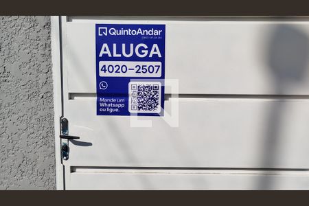 Placa instalada de apartamento para alugar com 1 quarto, 26m² em Vila Carrão, São Paulo
