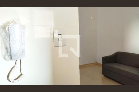 Cozinha de apartamento para alugar com 1 quarto, 26m² em Vila Carrão, São Paulo