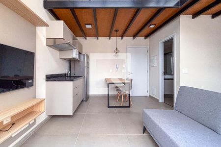 Sala de kitnet/studio para alugar com 1 quarto, 45m² em Vila Madalena, São Paulo