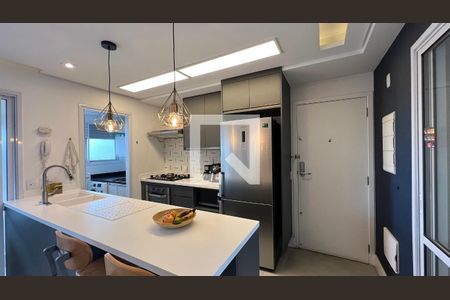 Cozinha de apartamento para alugar com 2 quartos, 84m² em Pinheiros, São Paulo