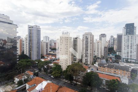 Vista da Sala de apartamento à venda com 2 quartos, 82m² em Itaim Bibi, São Paulo