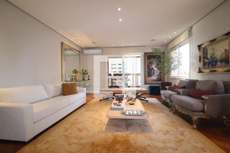 Sala de apartamento à venda com 3 quartos, 260m² em Jardim, Santo André