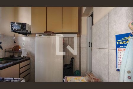 Cozinha de apartamento à venda com 1 quarto, 65m² em Andaraí, Rio de Janeiro