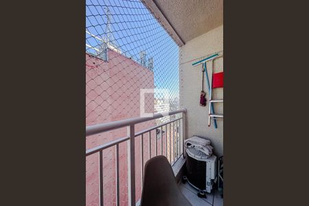 Varanda da Sala de apartamento para alugar com 1 quarto, 32m² em Sé, São Paulo