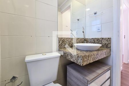 Banheiro de apartamento para alugar com 2 quartos, 56m² em Suiço, São Bernardo do Campo
