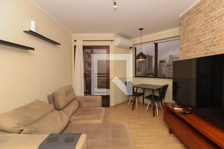 Sala de apartamento à venda com 1 quarto, 42m² em Pinheiros, São Paulo