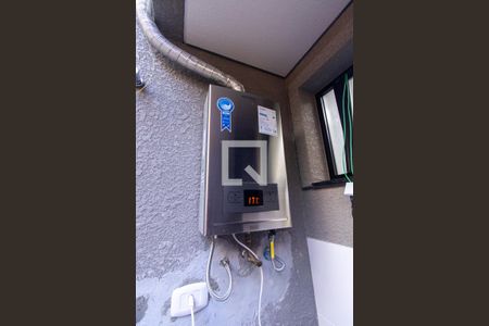 Área comum - Churrasqueira de casa de condomínio para alugar com 2 quartos, 80m² em Atuba, Curitiba